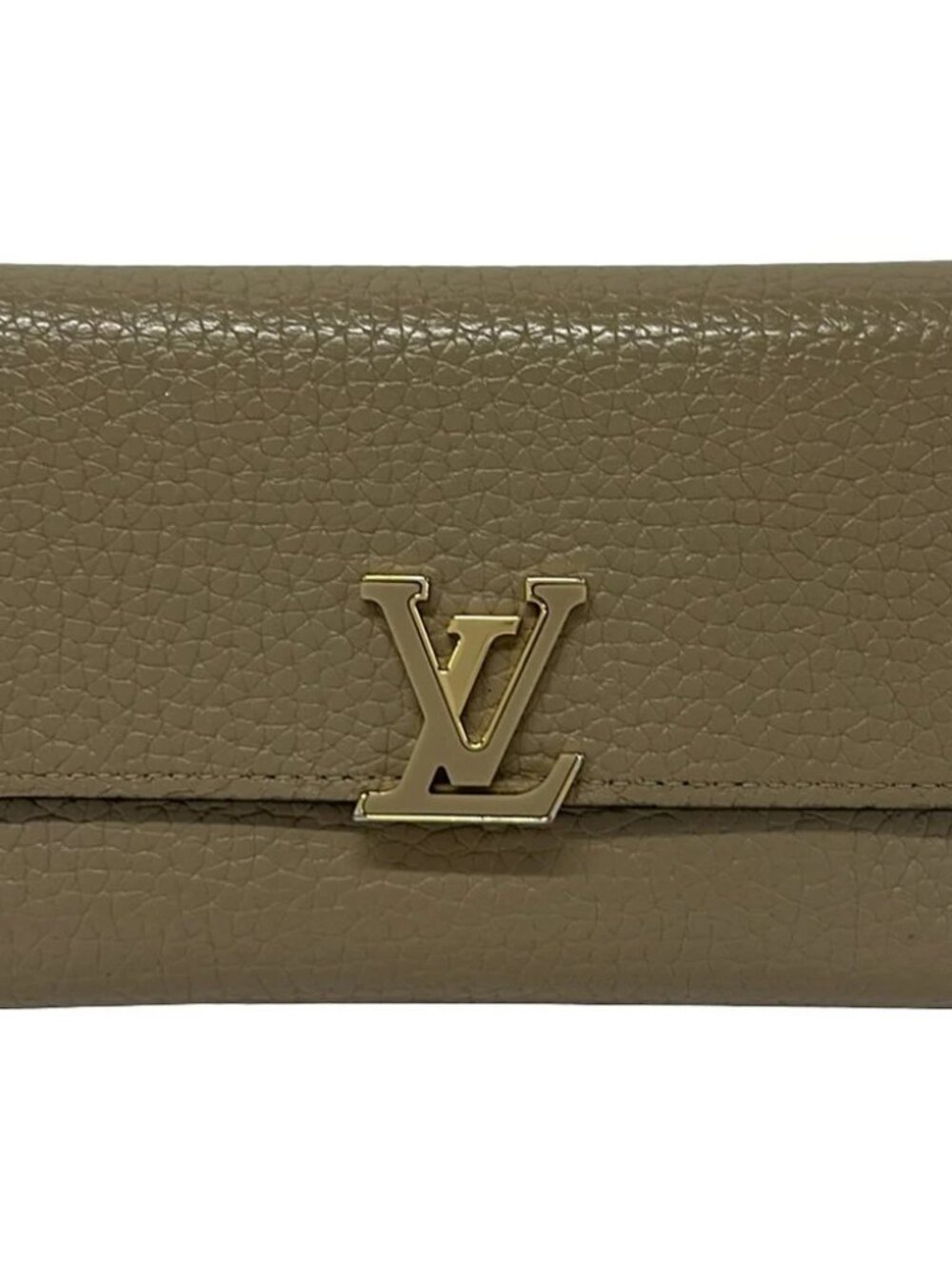 LOUIS VUITTON Portefeuille Curieuse Compact M62159 Galet Parnassea
